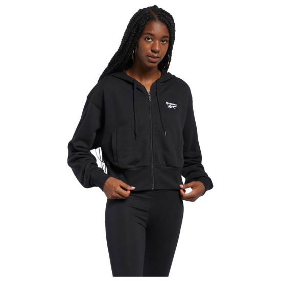 Reebok Γυναικεία ζακέτα French terry Reebok Γυναικεία ζακέτα French terry